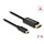 DeLock USB Type-C™ male -  DisplayPort male (DP Alt Mode) - 2.0 meter