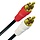 KEM 2 RCA - 2 RCA Stereo Audio kabel-2.5 meter