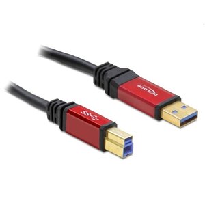 DeLock USB A - USB B kabel - 1.0 meter