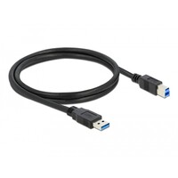 USB A - USB B kabel - 1.0 meter