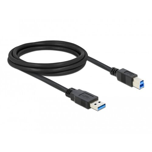 DeLock USB A male - USB B male kabel (USB 3.0) - 2.0 meter