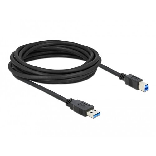 DeLock USB A male - USB B male kabel (USB 3.0) - 5.0 meter