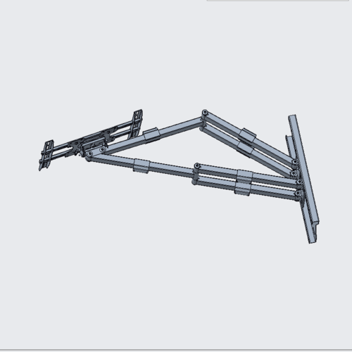 XTRARM TV Beugel Cratos 100 cm Double Rotate 600