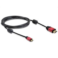 High Speed HDMI A male - mini HDMI (C) male 4K Premium kabel-3.0 meter