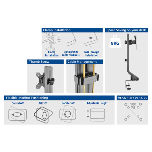 ACT Monitorarm Office AC8321