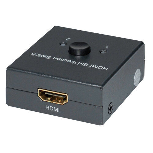 MaxTrack Bi-Directionele 2 Poorts - HDMI Splitter of HDMI Switch  (4K