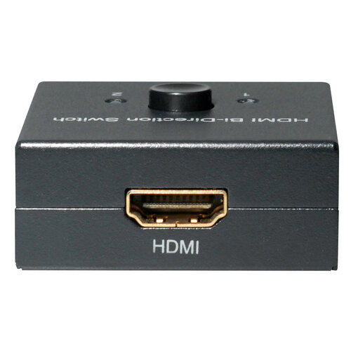 MaxTrack Bi-Directionele 2 Poorts - HDMI Splitter of HDMI Switch  (4K