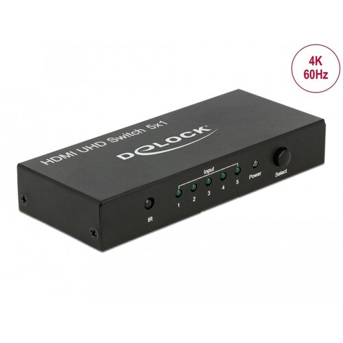 DeLock HDMI Switchs 5-Poorts (UHD 4K)