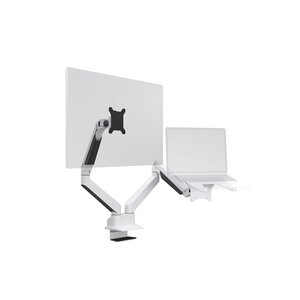 Multibrackets Laptop + Monitorarm White