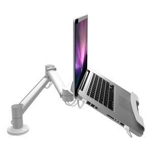 Dataflex Viewlite Verstelbare Laptoparm – Zilver