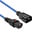 ACT Stroomkabel C13 Lock naar C14 - 2.0 meter - Blauw