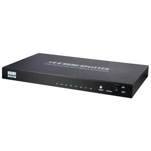 MaxTrack HDMI splitter 8 poorts (Full HD en 3D)