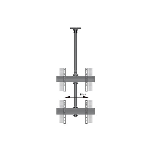 Multibrackets TV Plafondbeugel Pro Dual Single Side MBC2U