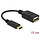 DeLock USB Type-C™ 2.0 Male - USB A Female Adapter (USB 2.0)