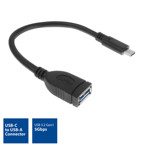 ACT USB C naar USB A adapter met OTG