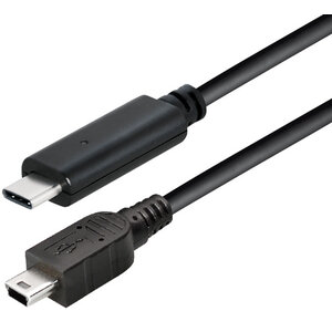 KEM USB-C - Mini USB-B kabel -1.8 meter KEM USB-C - Mini USB-B kabel -1.8 meter