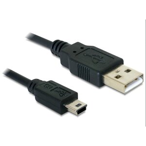 DeLock USB A - USB Mini B5 kabel - 1.0 meter