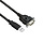 ACT USB NAAR SERIEEL DB9M  0.60M