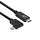 ACT USB C recht - USB C (haaks) kabel - 2.0 meter (USB 3.2 Gen1)