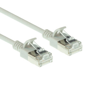ACT Cat 6a FTP Slimline 2.0 meter grijs ACT Cat 6a FTP Slimline 2.0 meter grijs