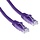 ACT Cat 6a UTP Snagless 10 meter Paars