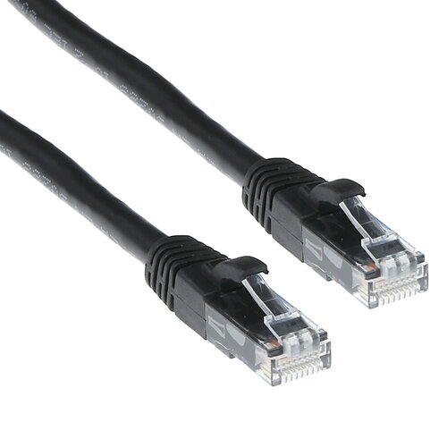 ACT Cat 6a UTP Snagless 2.0 meter Zwart ACT Cat 6a UTP Snagless 2.0 meter Zwart