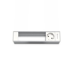 Kindermann Modulehouder - 1x 220 Volt, 3x leeg (6 halfsize modules)