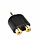 KEM 3.5mm Stereo male - 2x RCA female