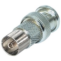 BNC male - Coax female adapter