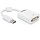 DeLock DisplayPort - DVI-D adapter kabel-Wit