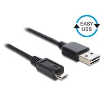 Easy USB A - Micro UBS kabel - 5.0 meter