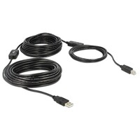 Actieve USB 2.0 A male - USB 2.0 B male - 11 meter