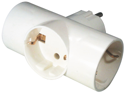Quatro Unit CEE 4 weg Schuko stekkerdoos met 1.5 meter kabel