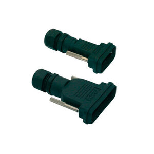 DSUB IP67 KAP 9P ZWART