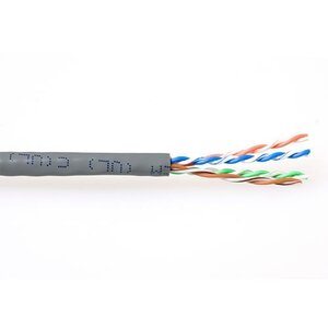 ACT C6 U/UTP PATCH PVC GREY   305M