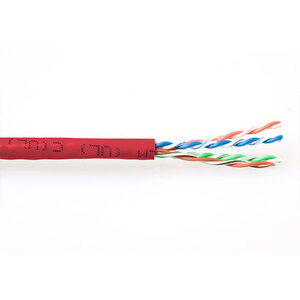 ACT C6A U/UTP PATCH PVC RED   305M