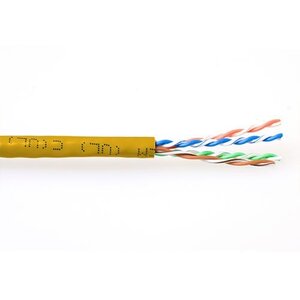 ACT C6A U/UTP PATCH PVC YL    305M