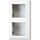 Dubbelvoudige opbouwdoos Alpine wit AS500
