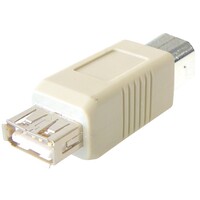 USB A Female - USB B male adapter