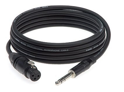 Klotz M1 Serie - XLR male - 6.35mm Jack. - Beugels en Meer Klotz M1 Serie - XLR male - 6.35mm Jack. - Beugels en Meer