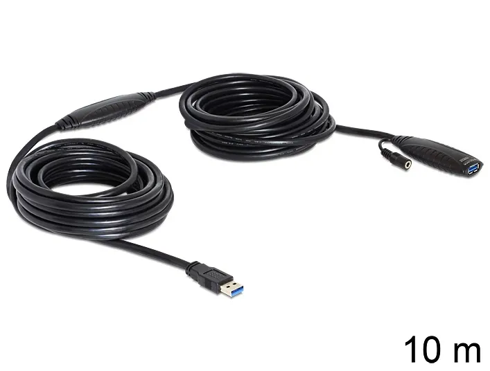 DeLOCK 30m, USB2.0 - USB2.0 USB Cable USB A Black - View #5