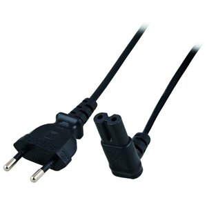 ACT Stroomkabel EURO-C7 2.0 meter haaks (onder)
