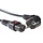 ACT POWERCORD RA - C13 LOCK  1.00M