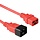 ACT Stroomkabel C19-C20 - 0.6 meter Rood