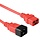 ACT Stroomkabel C19-C20 - 3.0 meter Rood