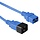 ACT Stroomkabel C19-C20 - 0.6 meter Blauw