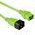 ACT Stroomkabel C19-C20 - 1.2 meter Groen