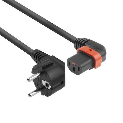 ACT PWR CORD CEE7/7-C13 LOCK L 2M