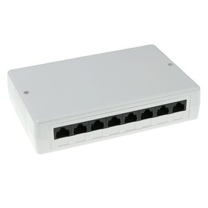 ACT MOUNTBOX C6 8 PRT UNSHIELDED