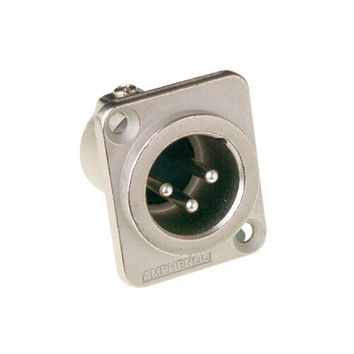 Amphenol XLR-5 AC D-CHASSIS MALE Amphenol XLR-5 AC D-CHASSIS MALE
